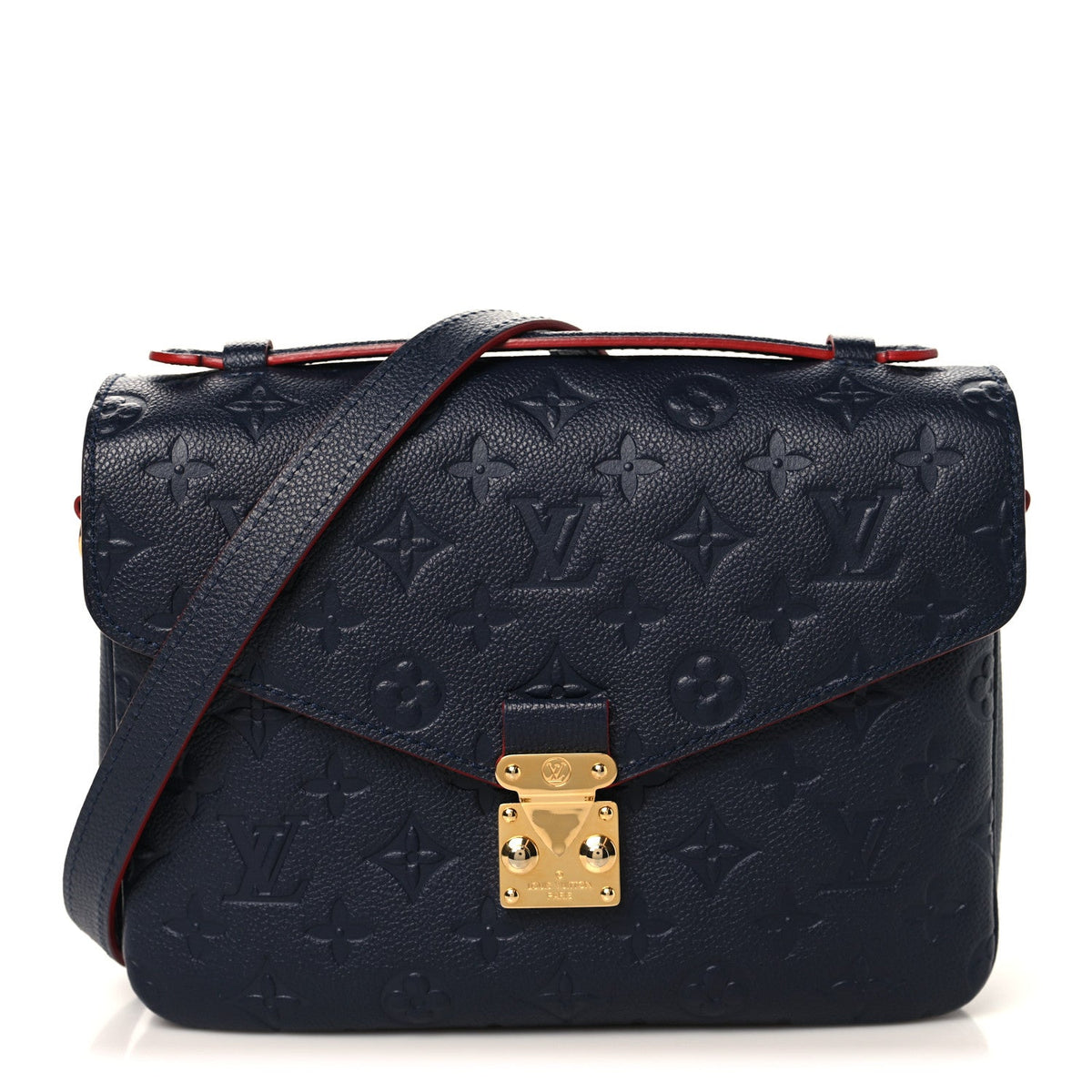 Empreinte Pochette Metis Marine Rouge