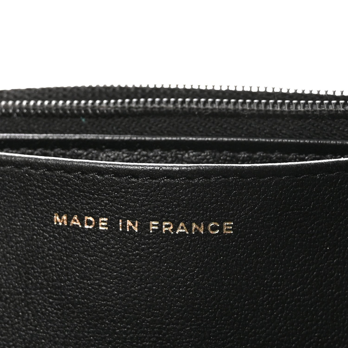 Lambskin Quilted Preppy Satchel Wallet On Chain WOC Black
