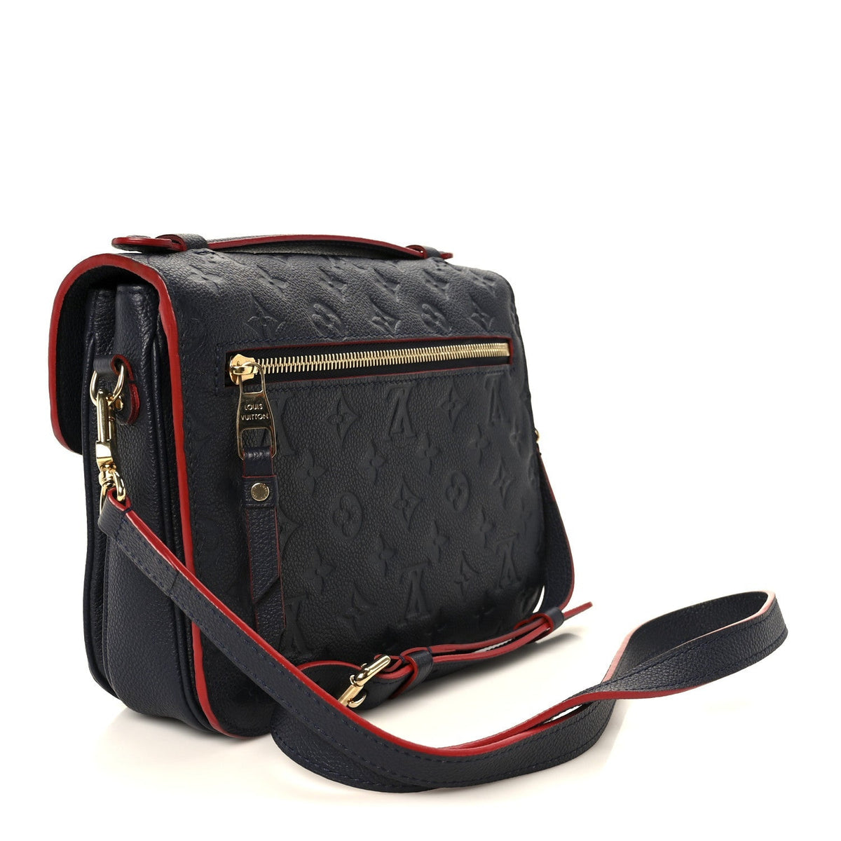 Empreinte Pochette Metis Marine Rouge