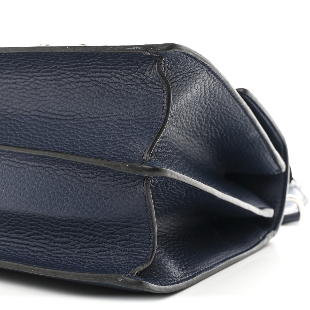 Dollar Calfskin Crystal Web Medium Dionysus Bamboo Top Handle Bag Blue Agata Montana Sapphire