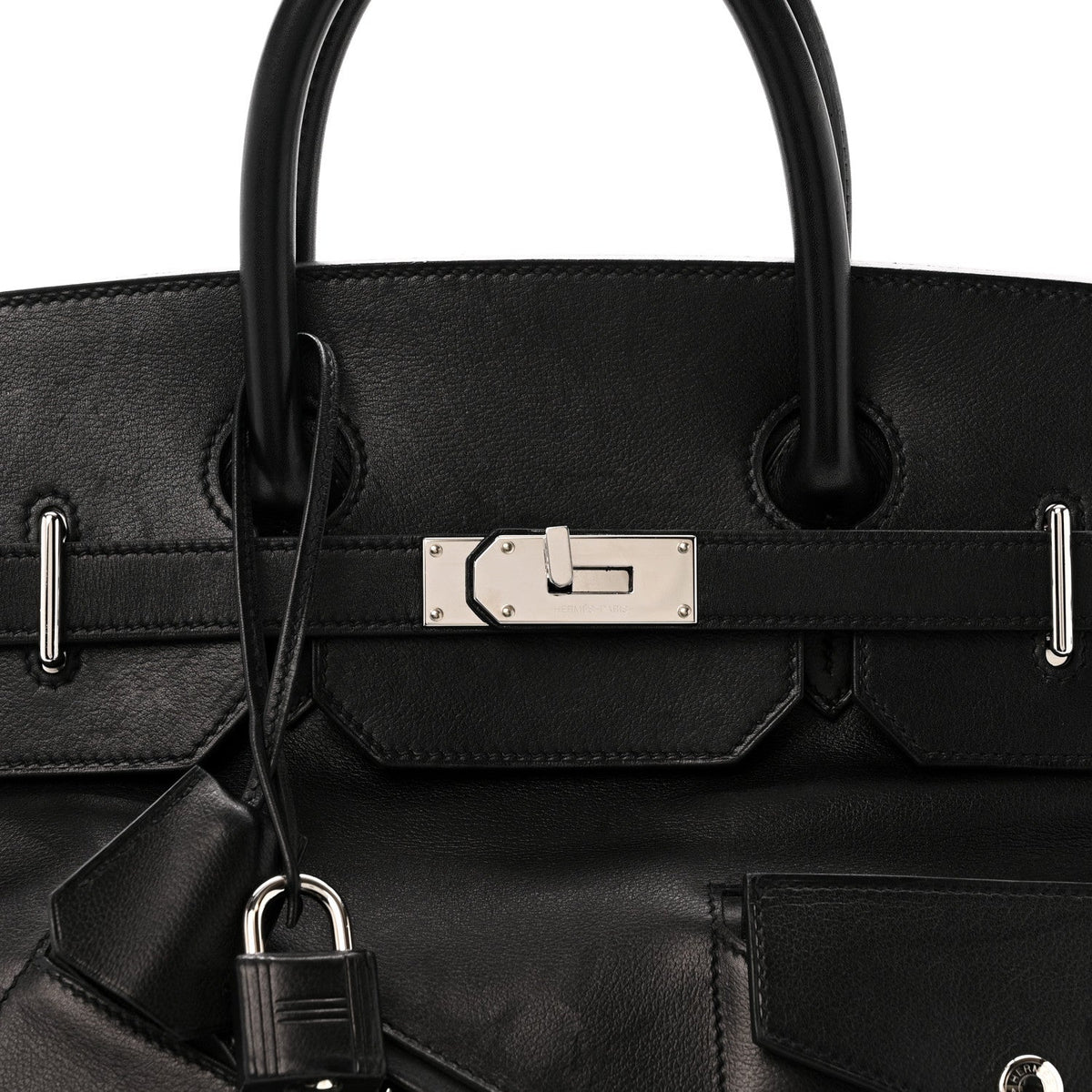 Veau Volupto Rock HAC Birkin 40 Black