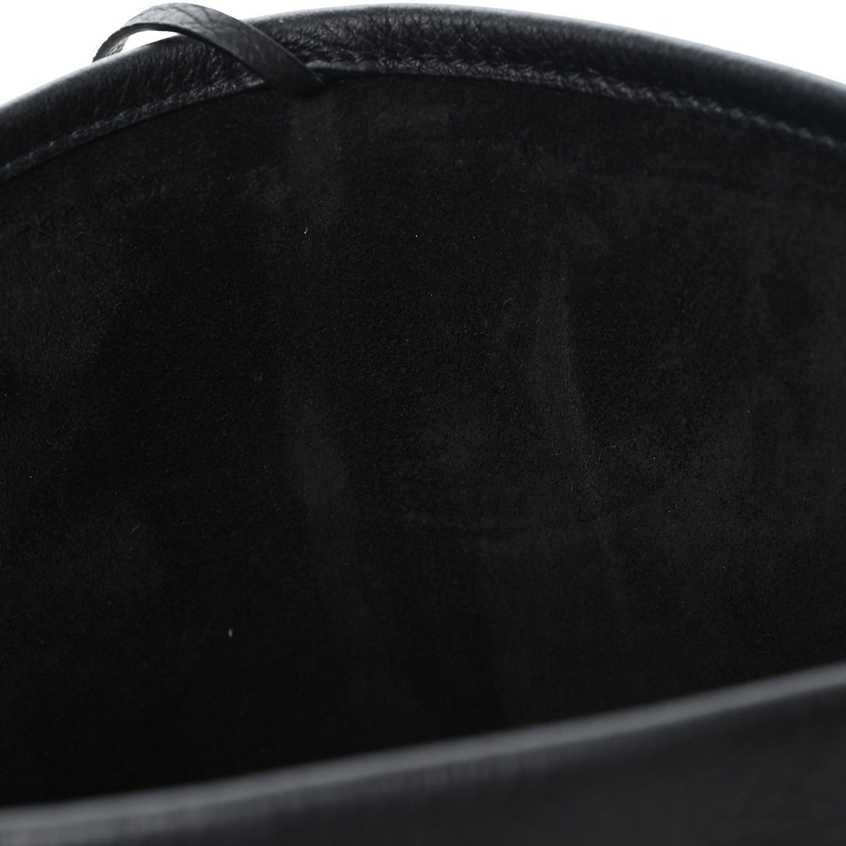 Grained Calfskin Medium N/S Park Tote Black