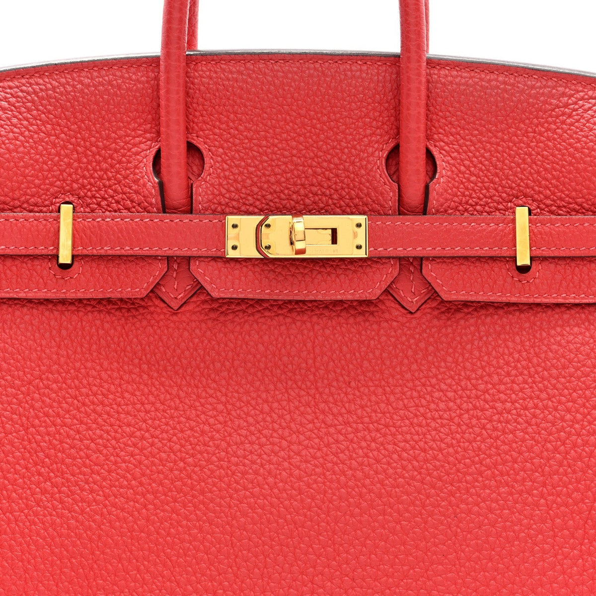 Togo Birkin 25 Rouge Pivoine
