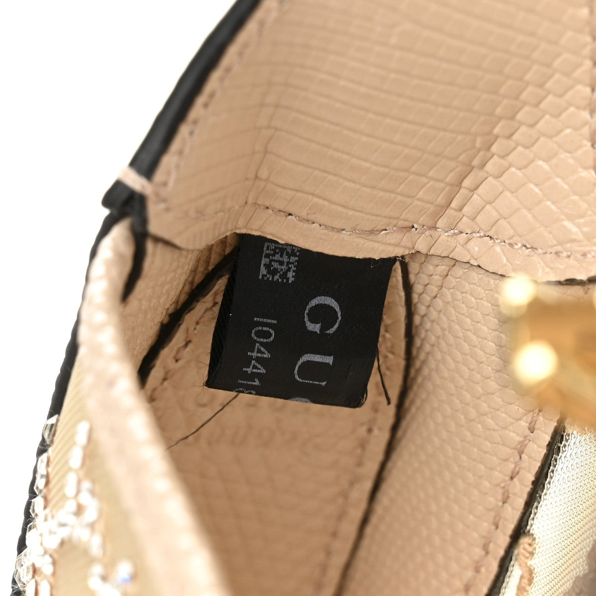 Lizard Mesh Crystal GG Monogram Mini Jackie 1961 Hobo Light Powder Skin Rose