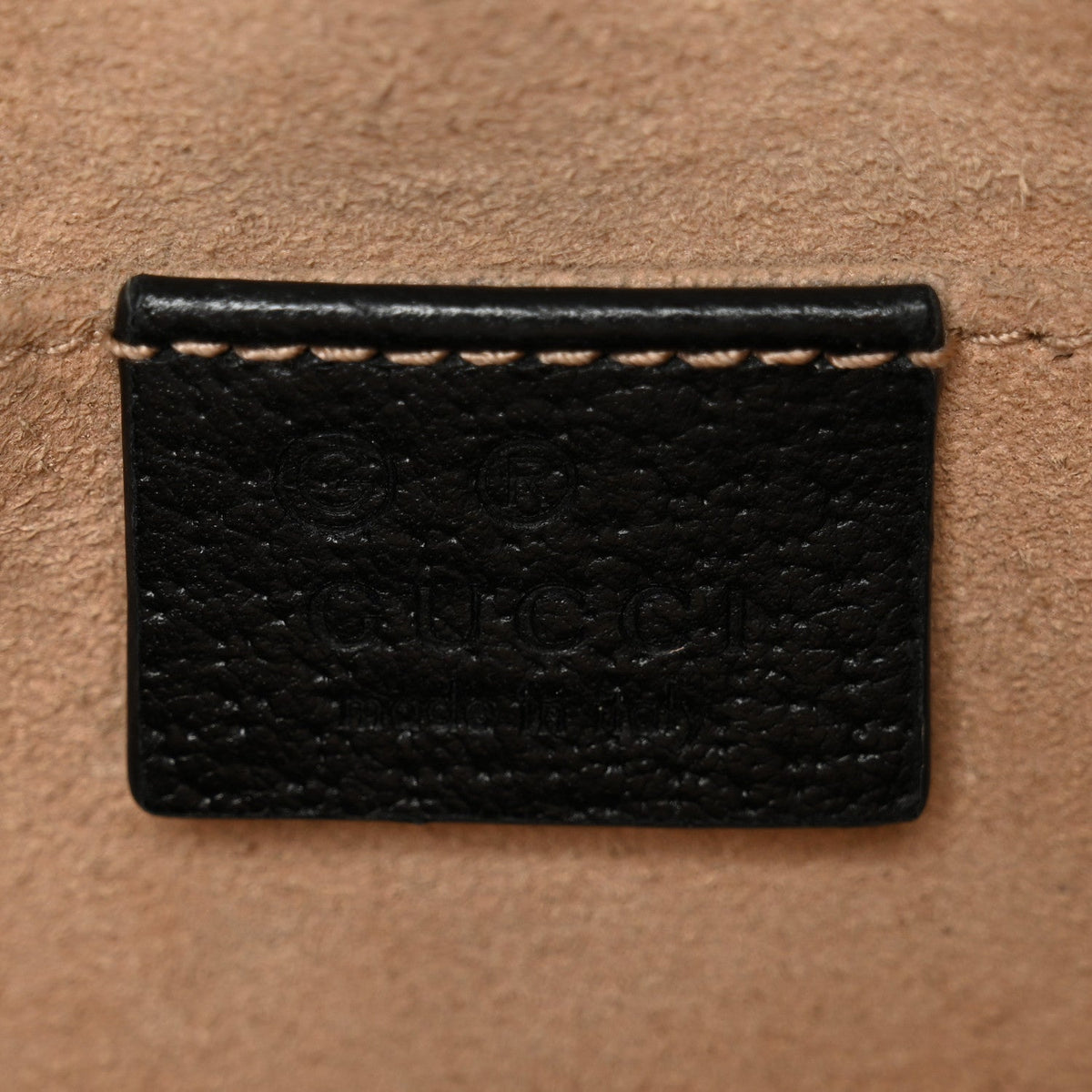 Calfskin Web Mini Ophidia Shoulder Bag Black