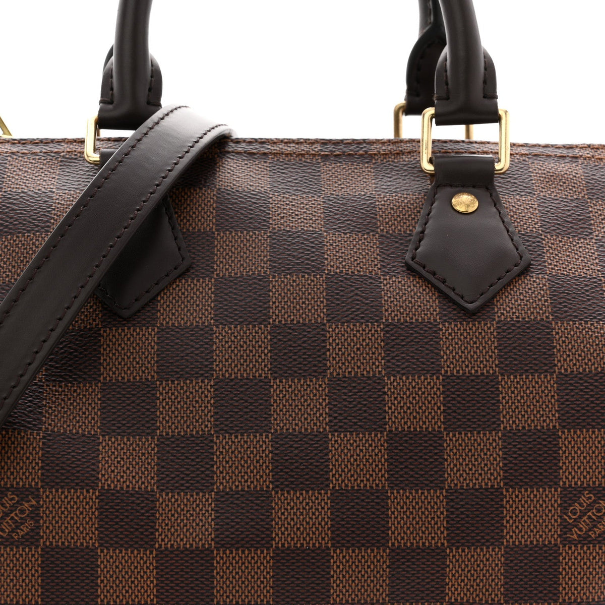 Damier Ebene Speedy Bandouliere 25