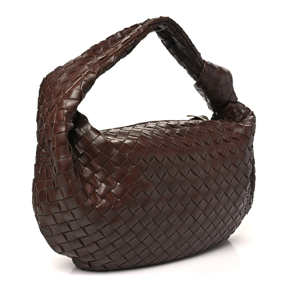 Nappa Intrecciato Small Jodie Brown