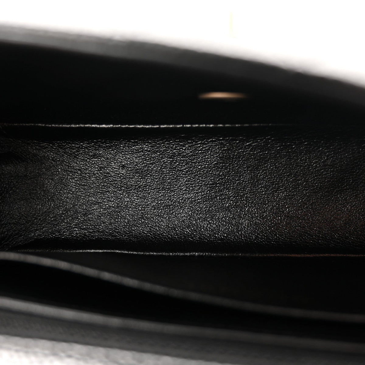Caviar Quilted Mini Rectangular Flap Black
