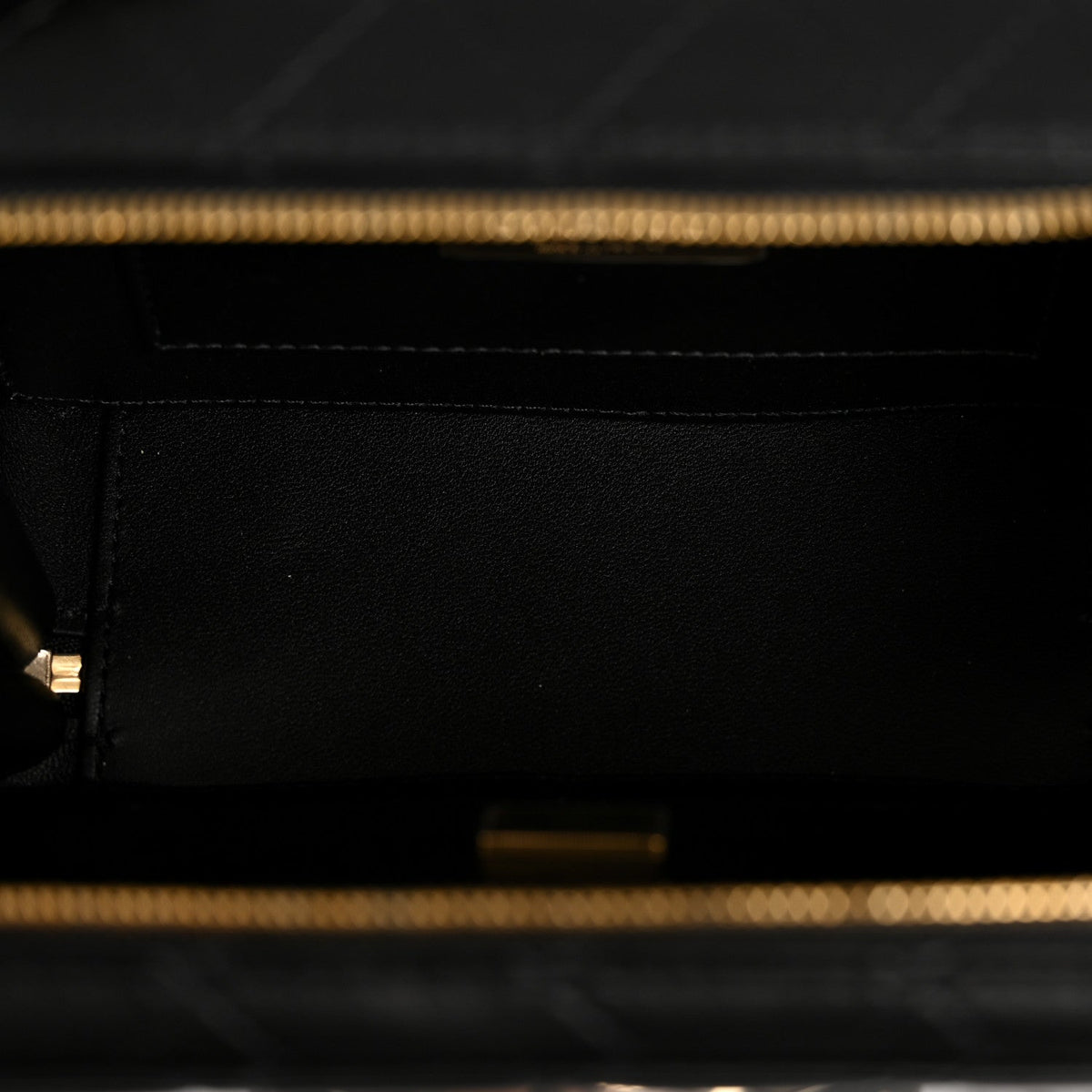 Lambskin Quilted Coco Click Bag Black