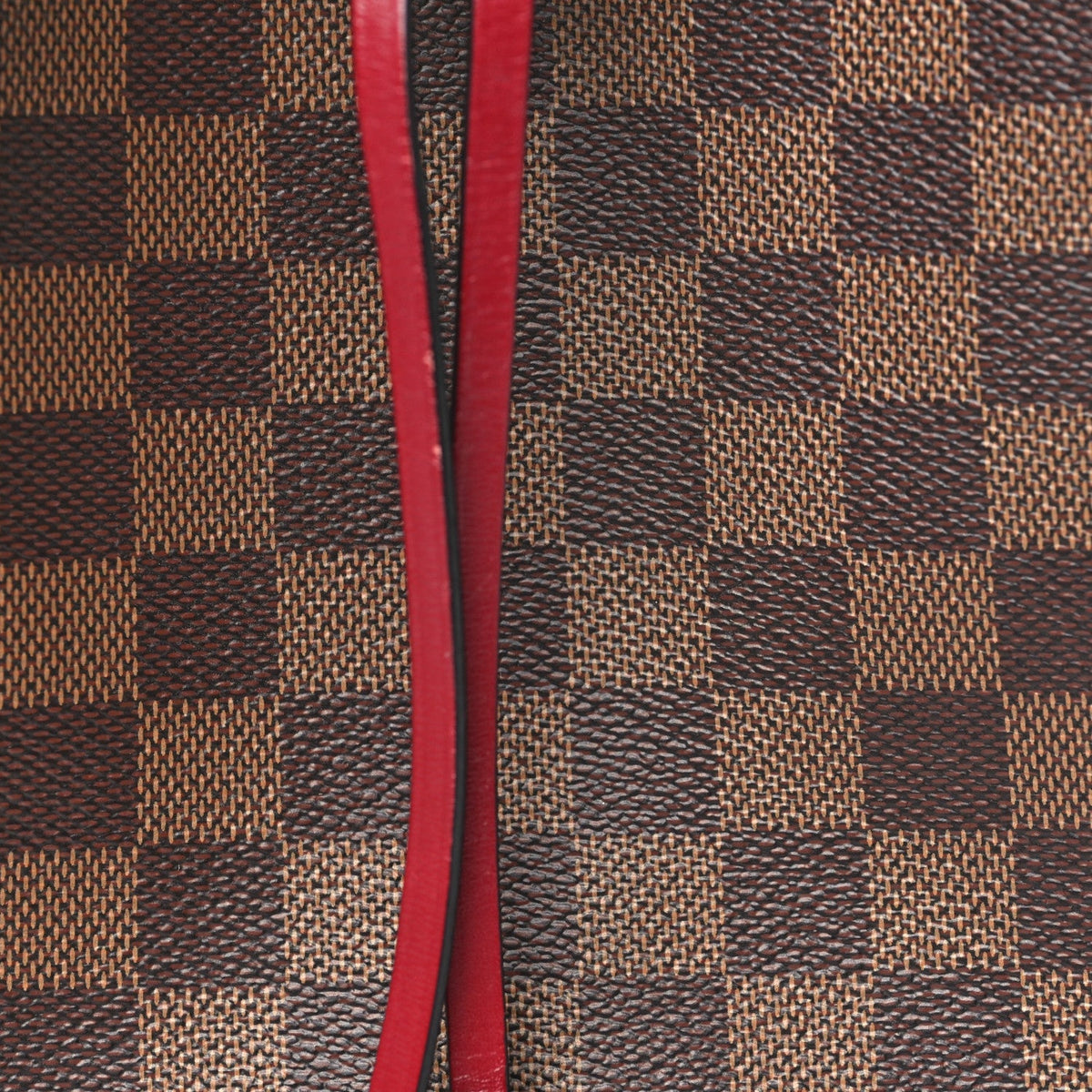 Damier Ebene Neonoe MM  Cherry Berry