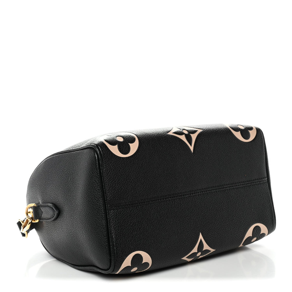 Empreinte Monogram Giant Speedy Bandouliere 25 Black Beige