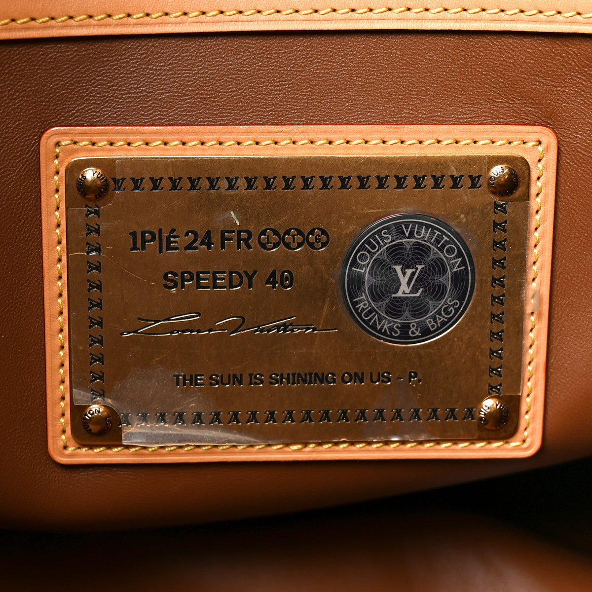 Calfskin Monogram Speedy P9 Bandouliere 40 Green