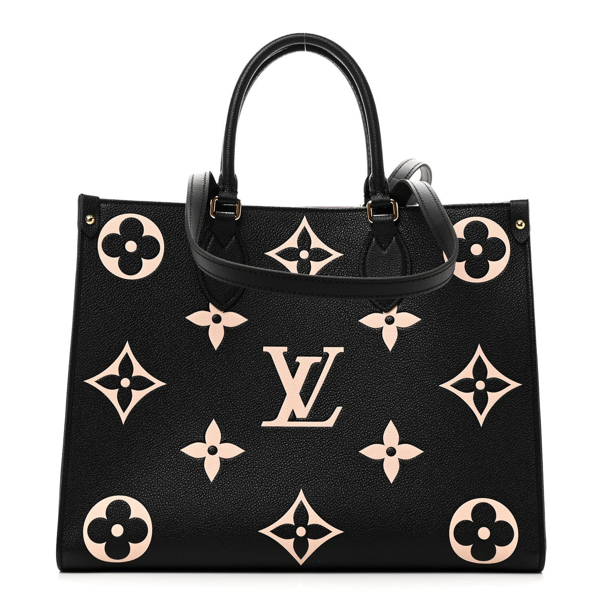 Empreinte Monogram Giant Onthego MM Black Beige