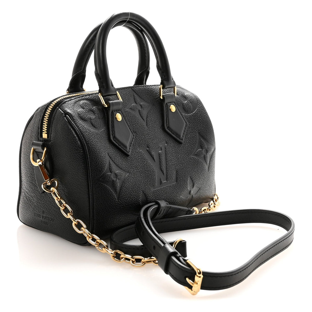 Empreinte Monogram Giant Speedy Bandouliere 20 Black