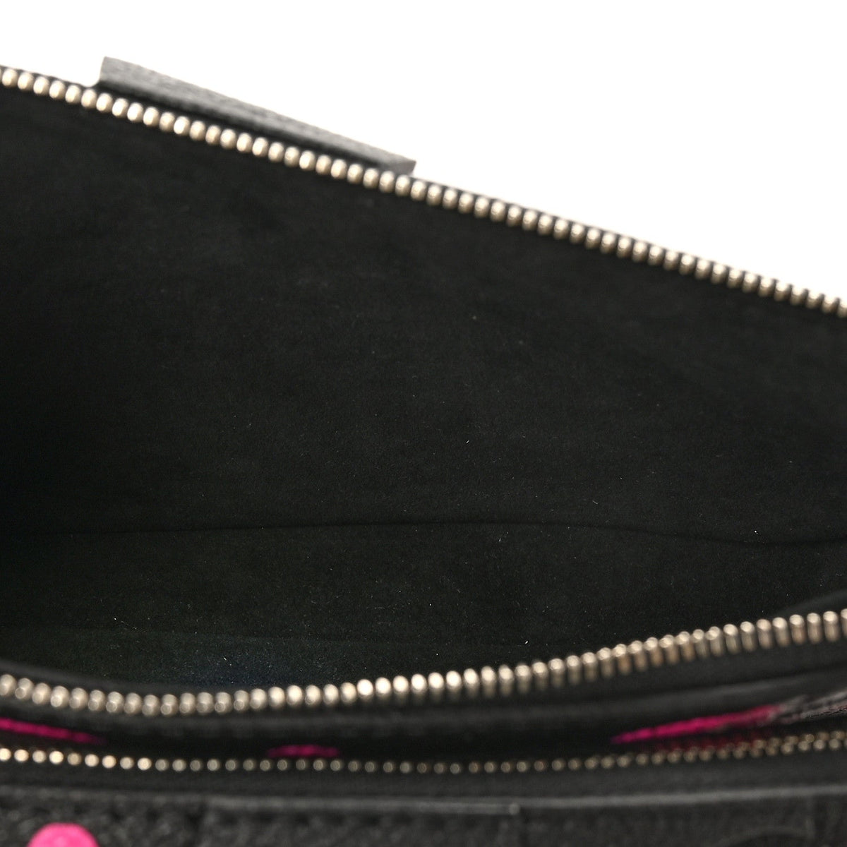 LV X YK Empreinte Multi Pochette Accessories Black Fuchsia