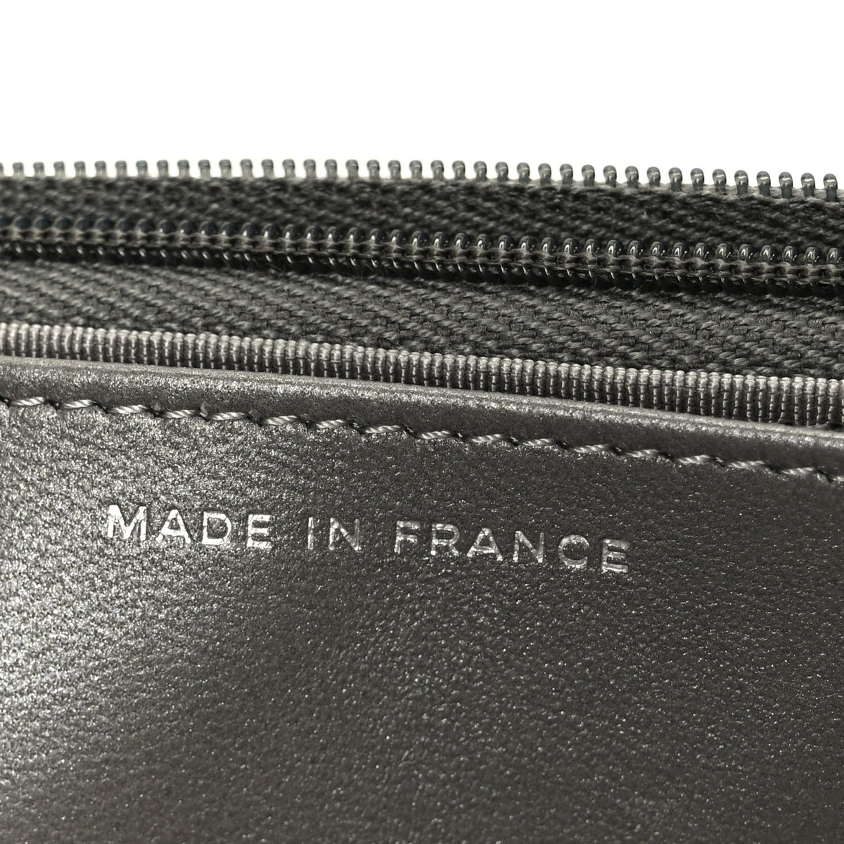 Lambskin Crystal Quilted Wallet On Chain WOC Grey
