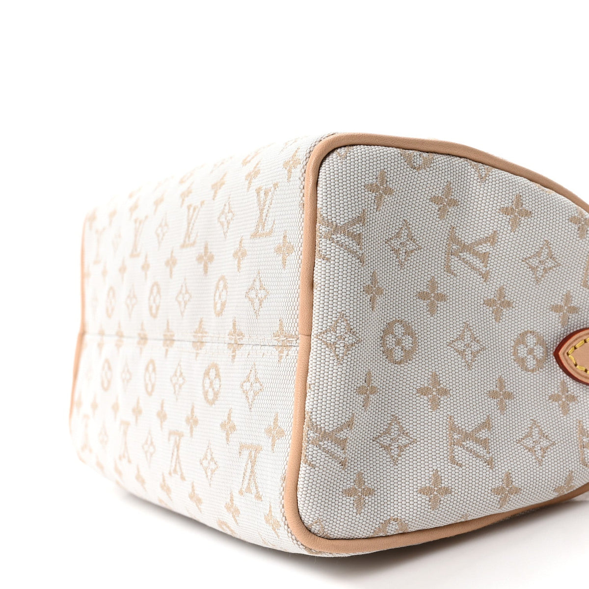 Monogram Mini Jacquard Speedy Bandouliere 20 Mastic Cream