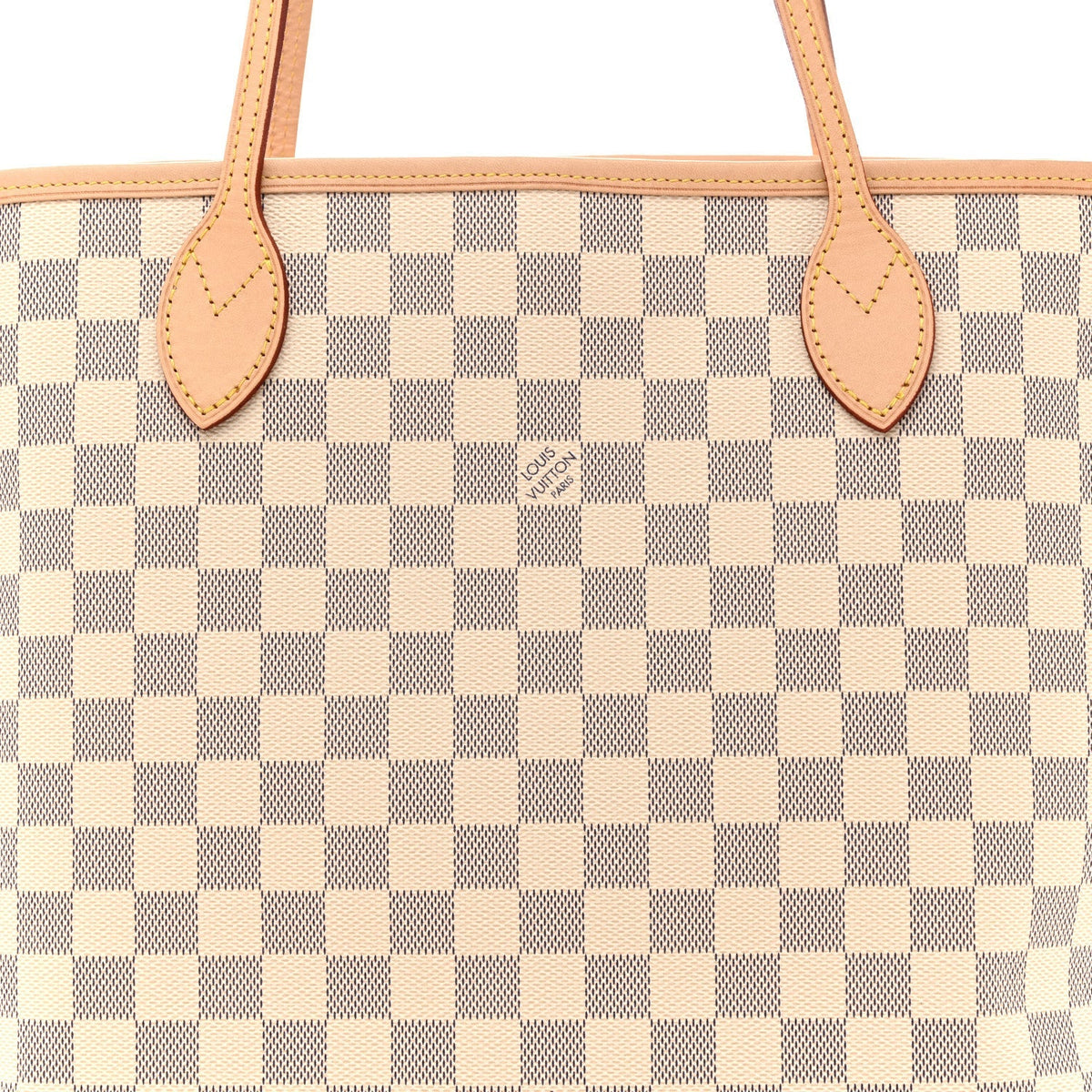 Damier Azur Neo Neverfull MM Rose Ballerine