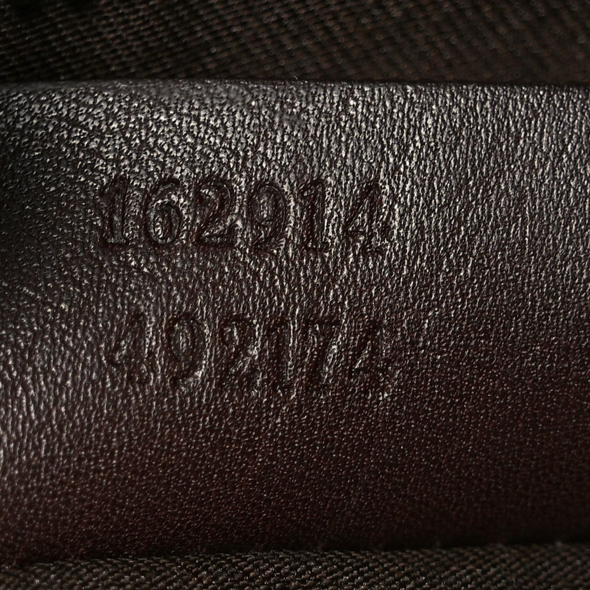 Guccissima Flat Messenger Bag Brown Dark Brown