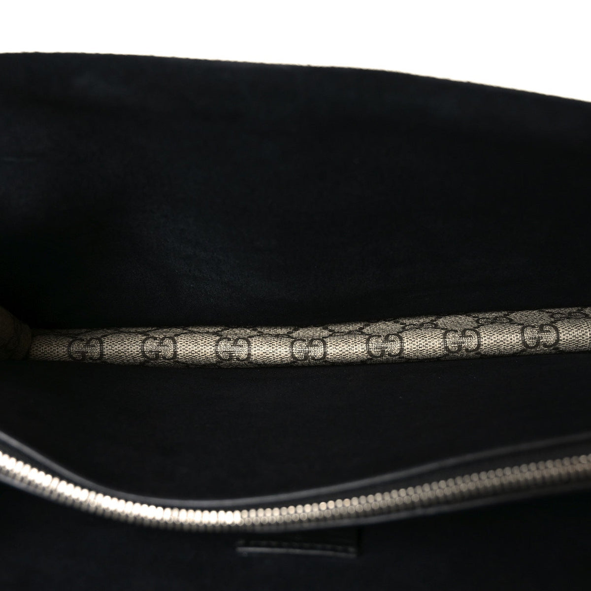 GG Supreme Monogram Small Dionysus Shoulder Bag Black