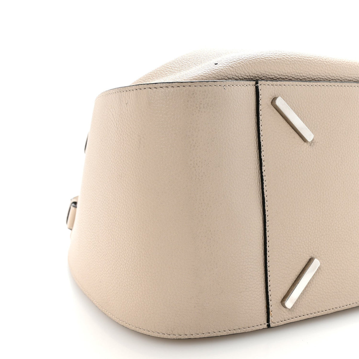 Calfskin Medium Hammock Shoulder Bag Light Oat