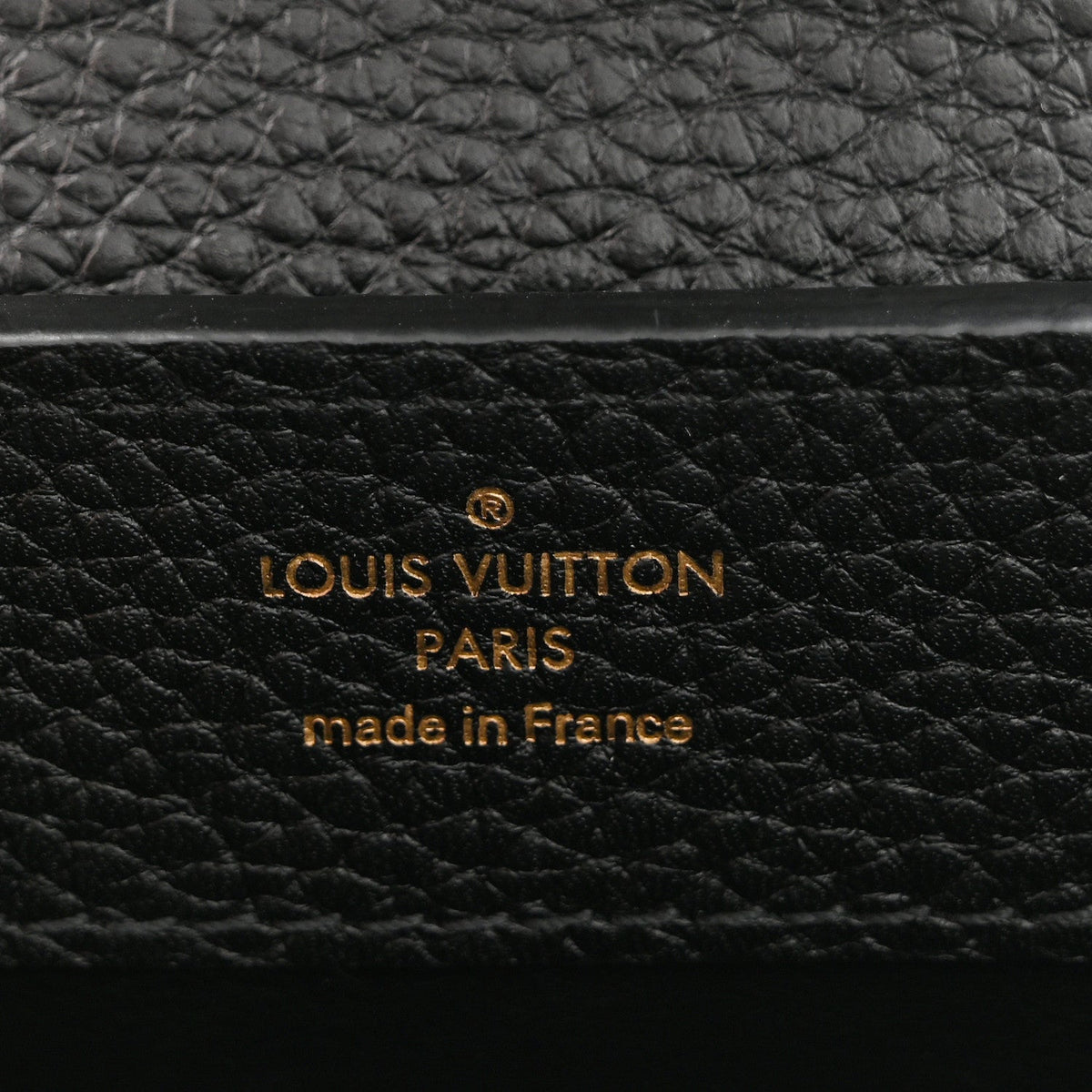 Taurillon Mini Capucines Black