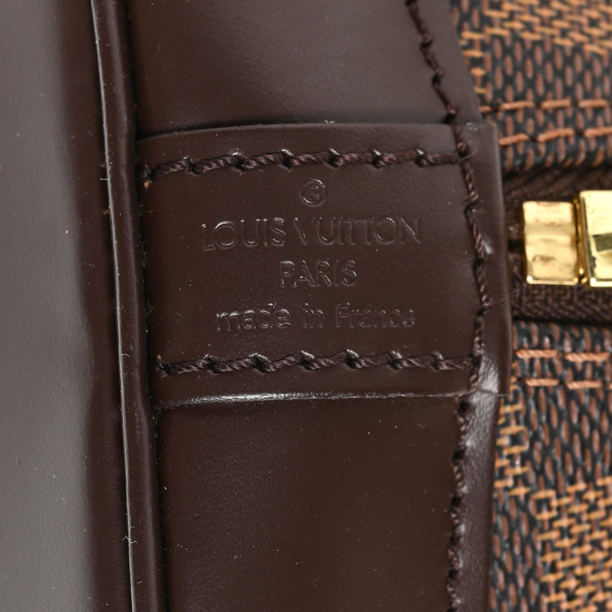 Damier Ebene Alma PM
