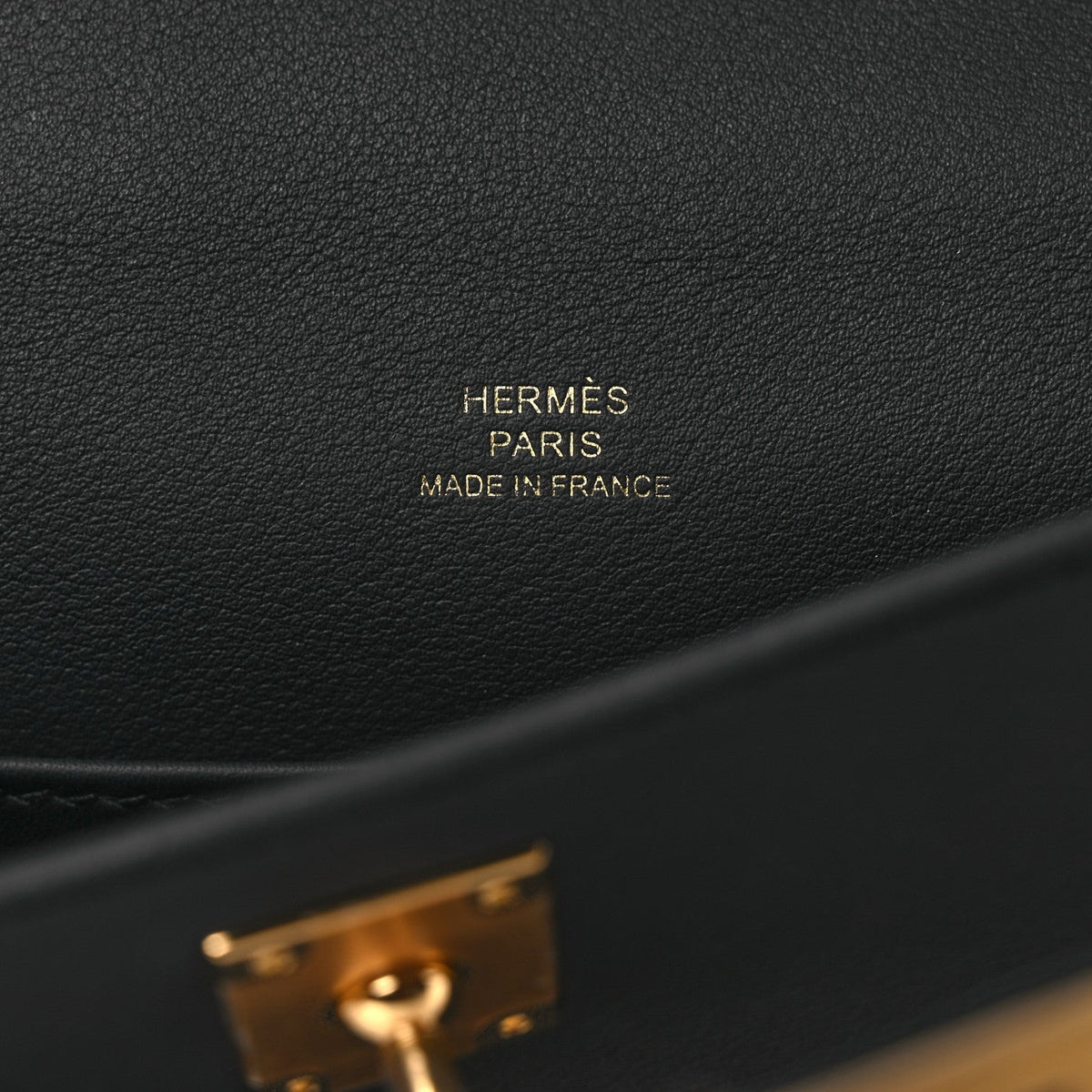 Swift Kelly Pochette Clutch Black