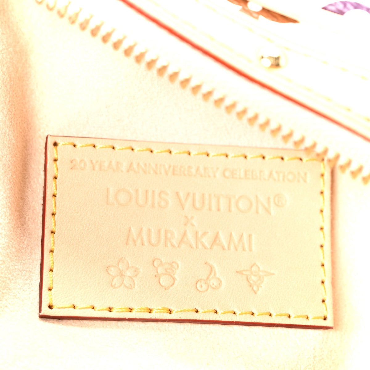 LV X TM Monogram Multicolor High Rise Bumbag White
