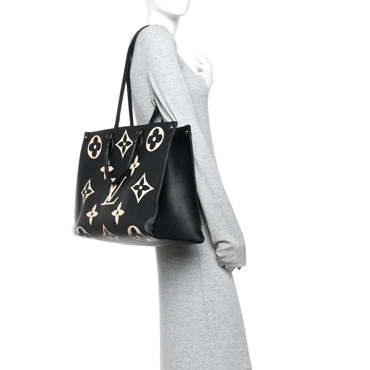 Empreinte Monogram Giant Onthego GM Black Beige