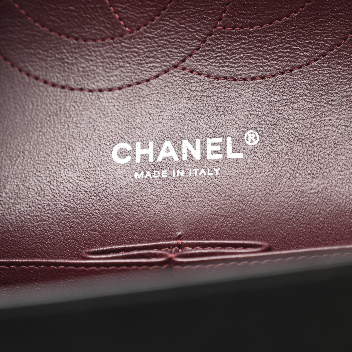 Lambskin Quilted Jumbo Double Flap Black
