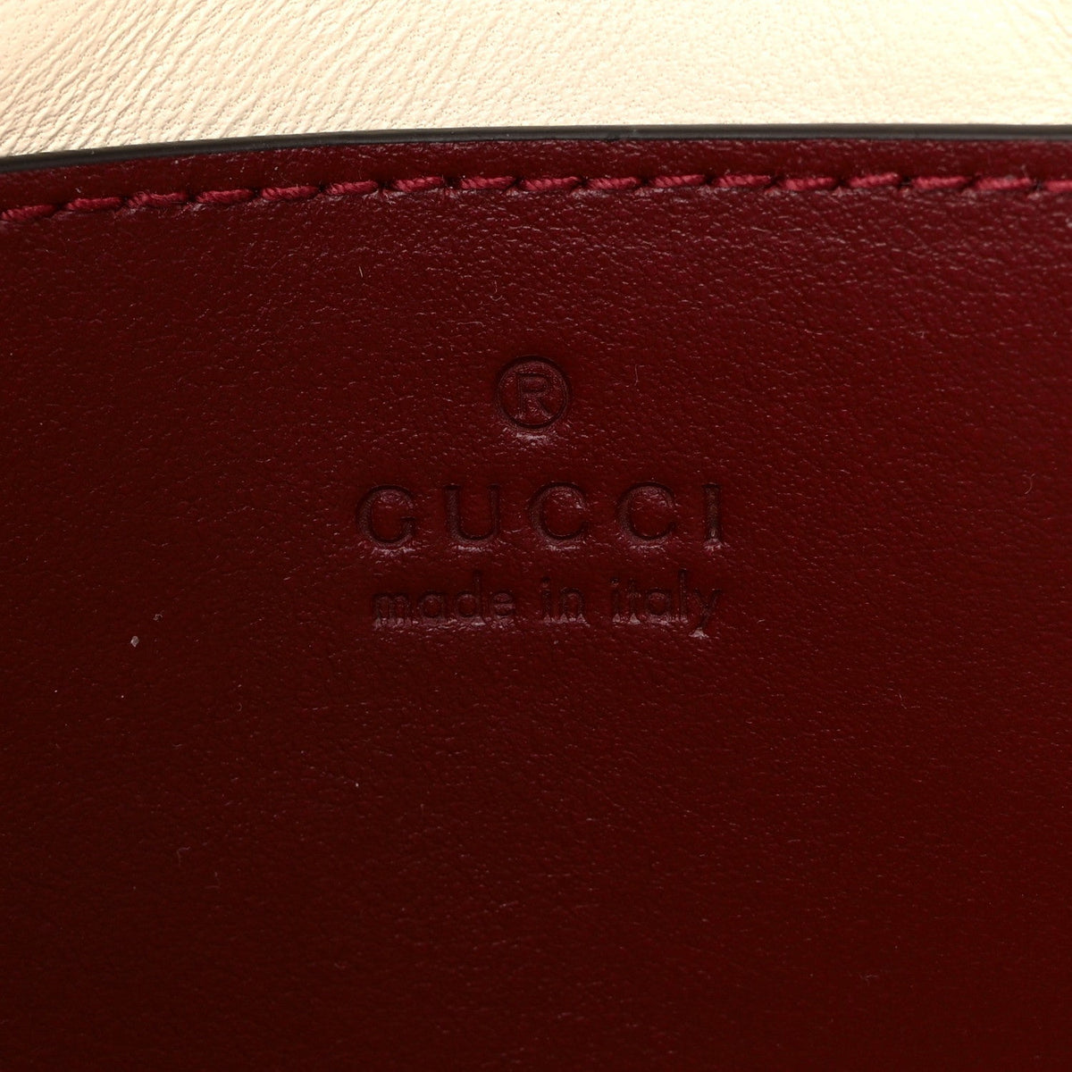 Calfskin Matelasse Mini GG Marmont Shoulder Bag Rosso Ancora