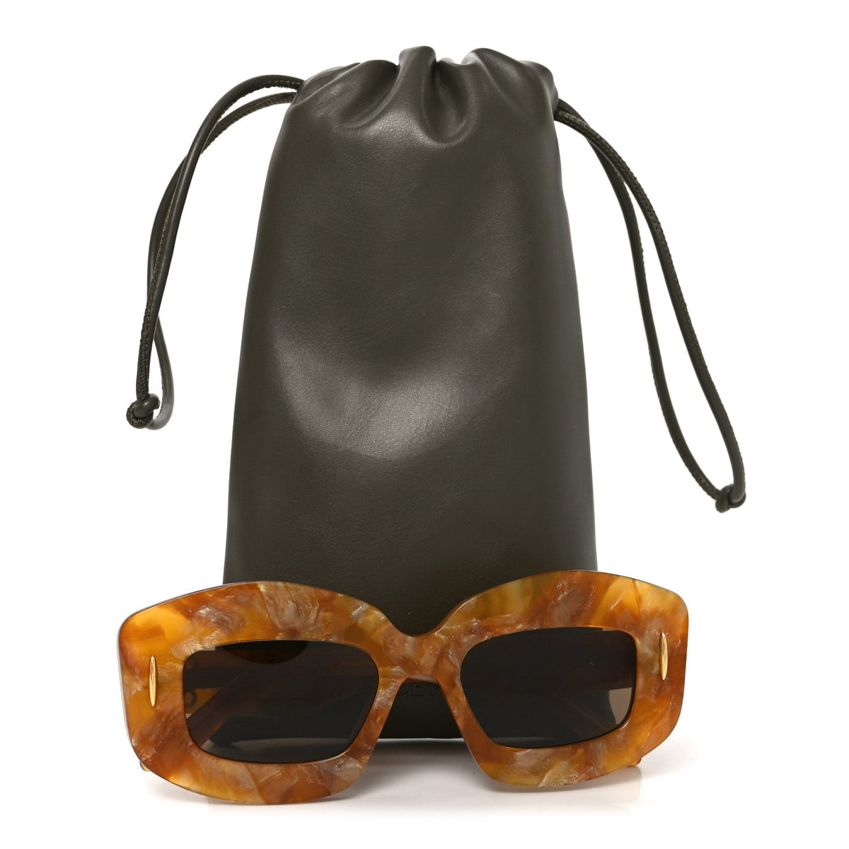Acetate Anagram Cat Eye Sunglasses LW40114I Tortoise