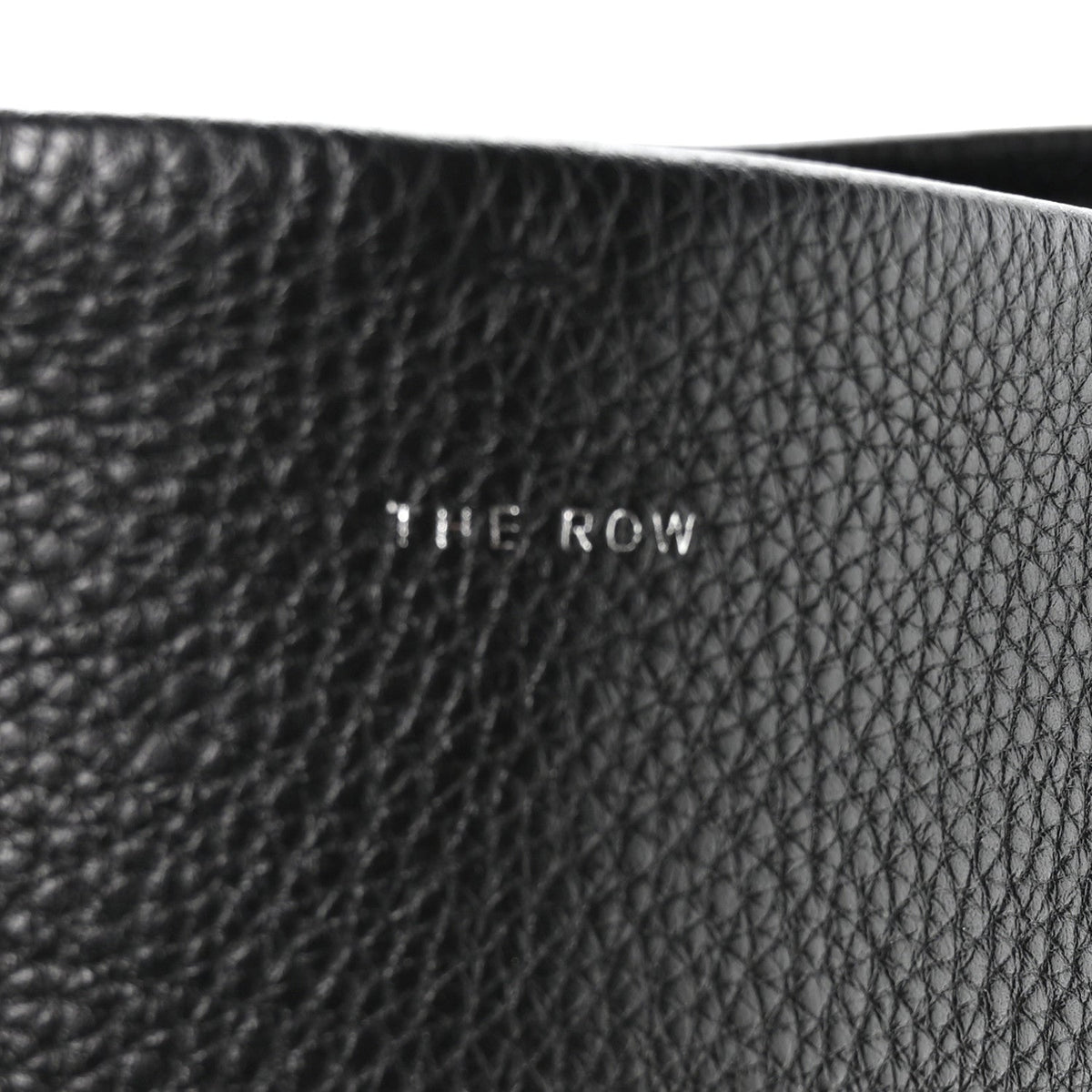 Grained Calfskin Park Tote Three Black