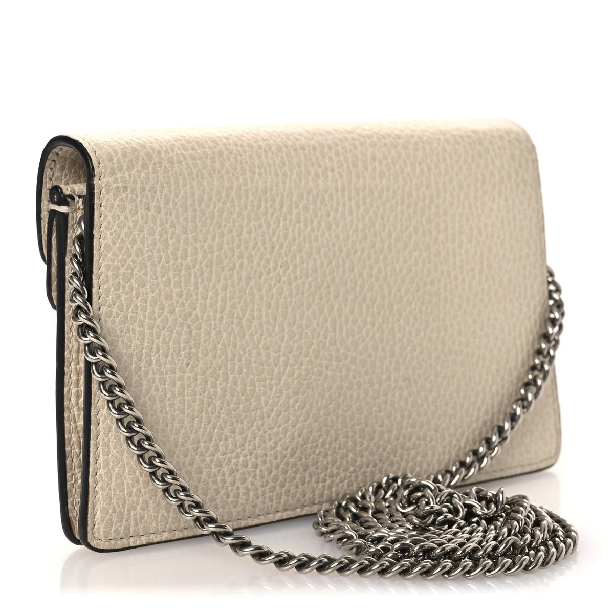 Dollar Calfskin Crystal Super Mini Dionysus Shoulder Bag Mystic White Black Diamond