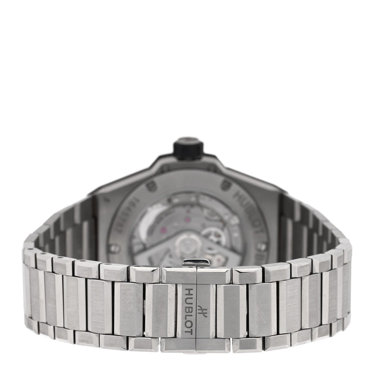 Titanium 40mm Big Bang Integrated Time Only Automatic Watch Silver 456.NX.0170.NX