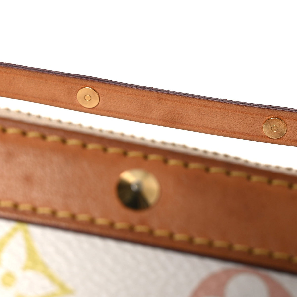 Monogram Multicolor Pochette Accessories White