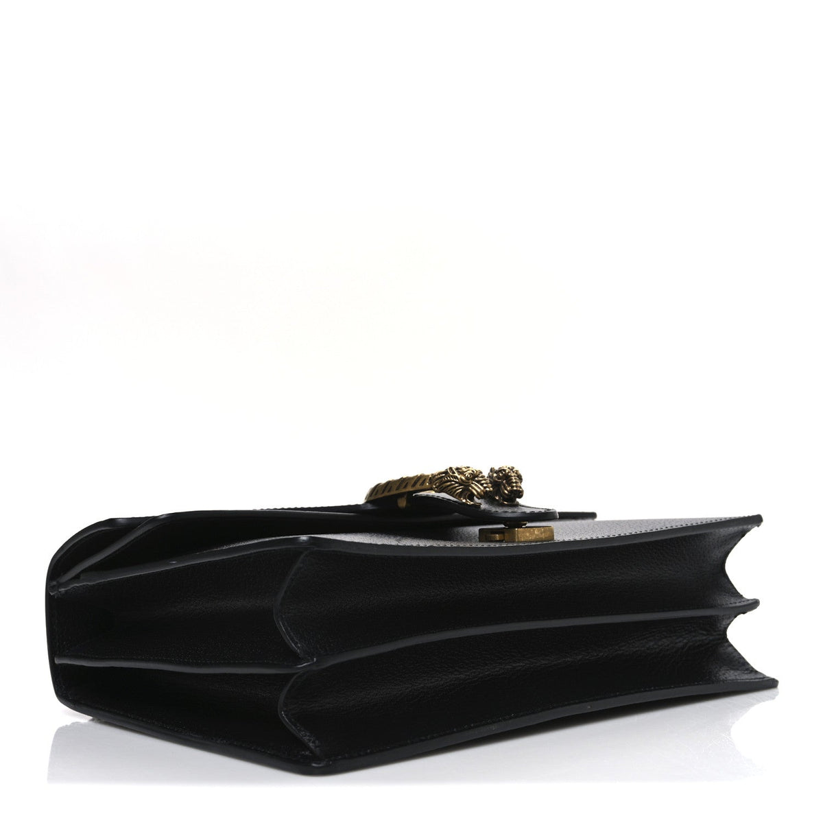 Calfskin Web Small Dionysus Shoulder Bag Black
