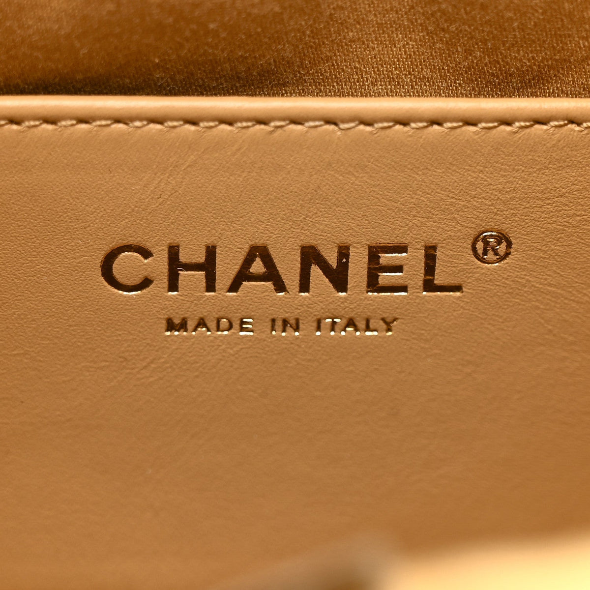 Suede Quilted Mini Chanel 25 Handbag Beige