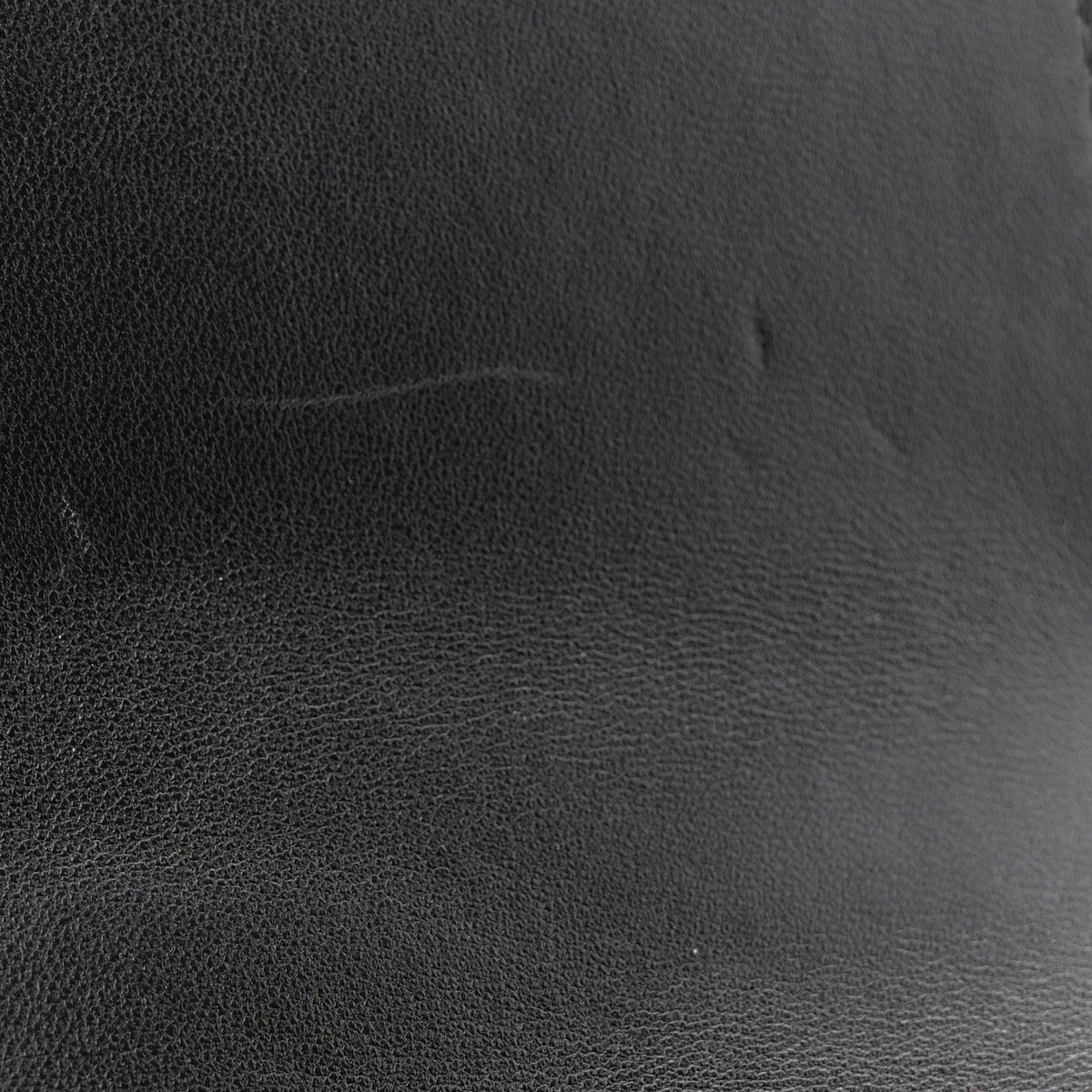 Lambskin Quilted Chanel 19 Wallet On Chain WOC Black