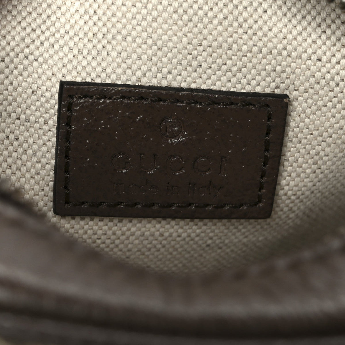 GG Supreme Monogram Web Mini Ophidia Messenger Brown
