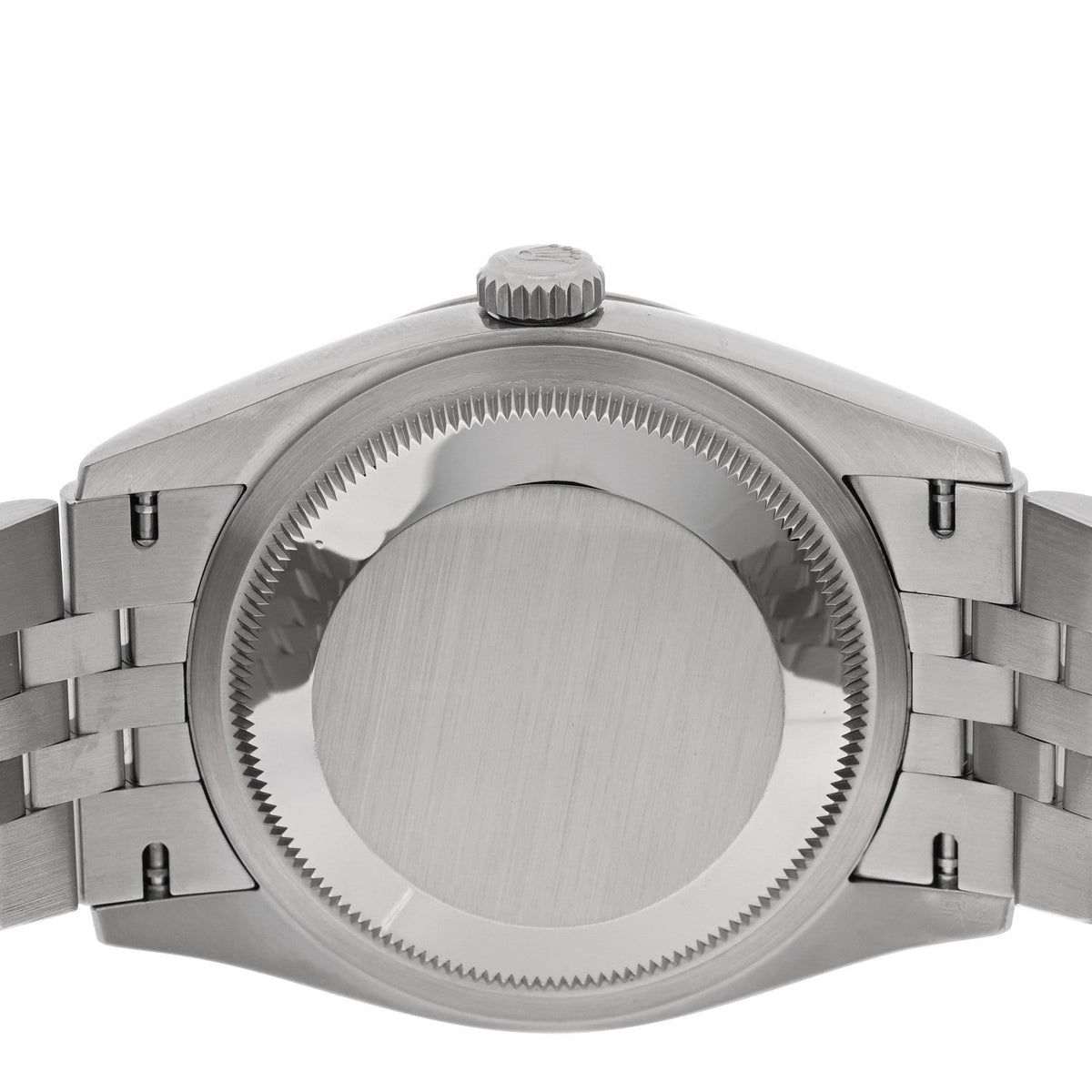 Stainless Steel 18K White Gold Diamond 36mm Oyster Perpetual Datejust Watch Bright Blue 126234
