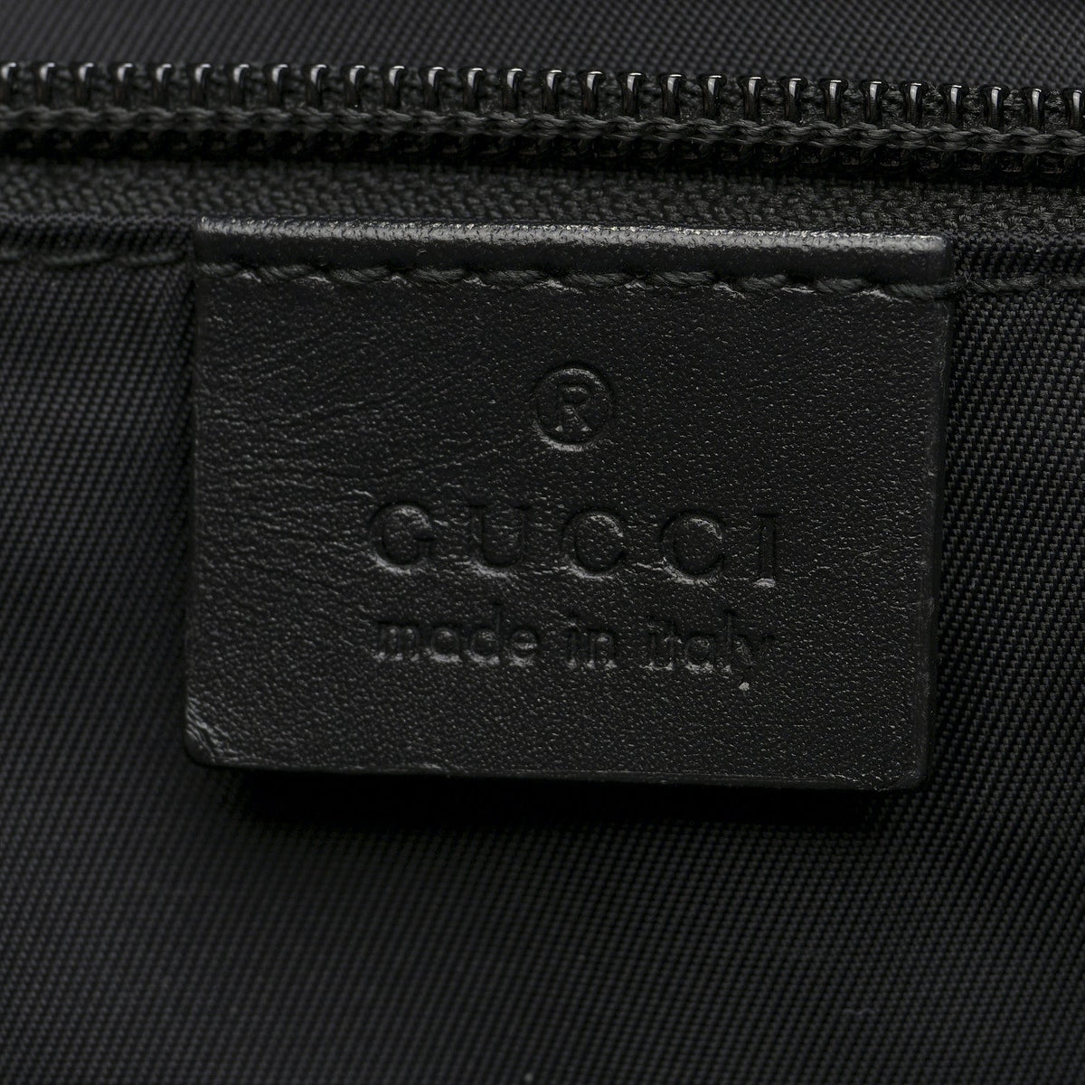 GG Supreme Monogram Web Flap Messenger Bag Black