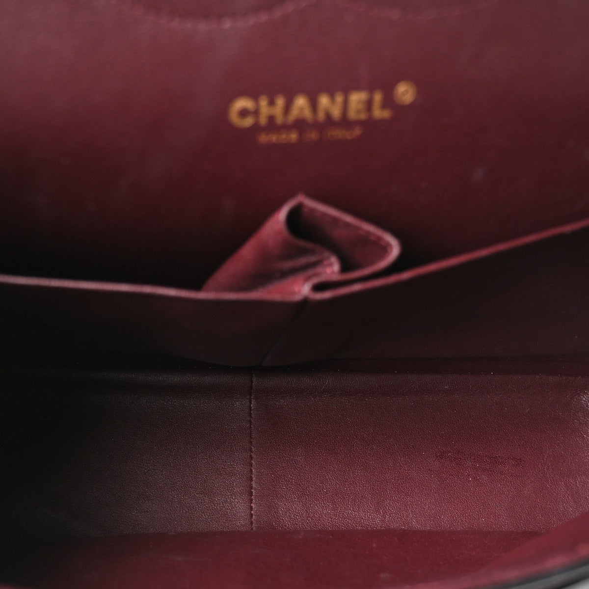 Lambskin Quilted Jumbo Double Flap Black