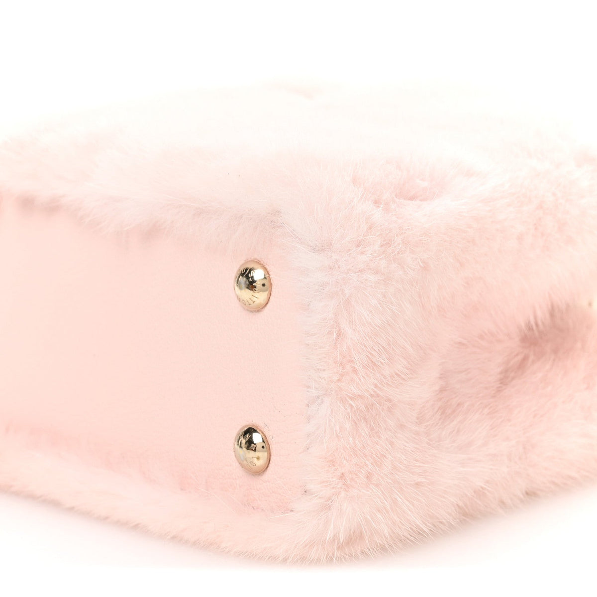 Mink Calfskin Goatskin Capucines Mini Rosewater Pink