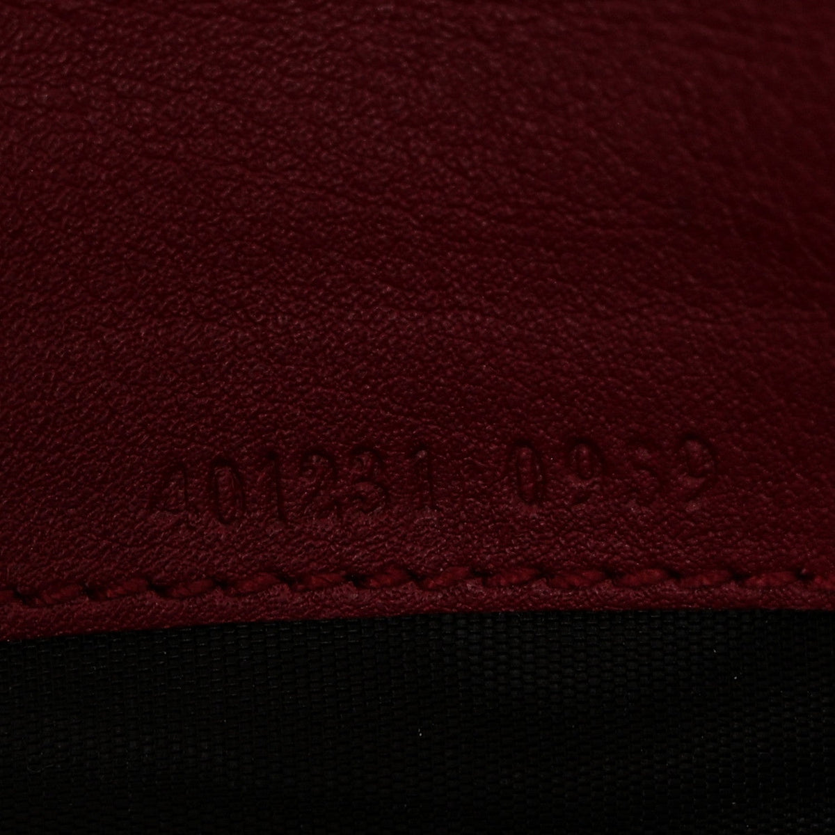 Velvet GG Monogram Mini Dionysus Chain Wallet Red Cipria