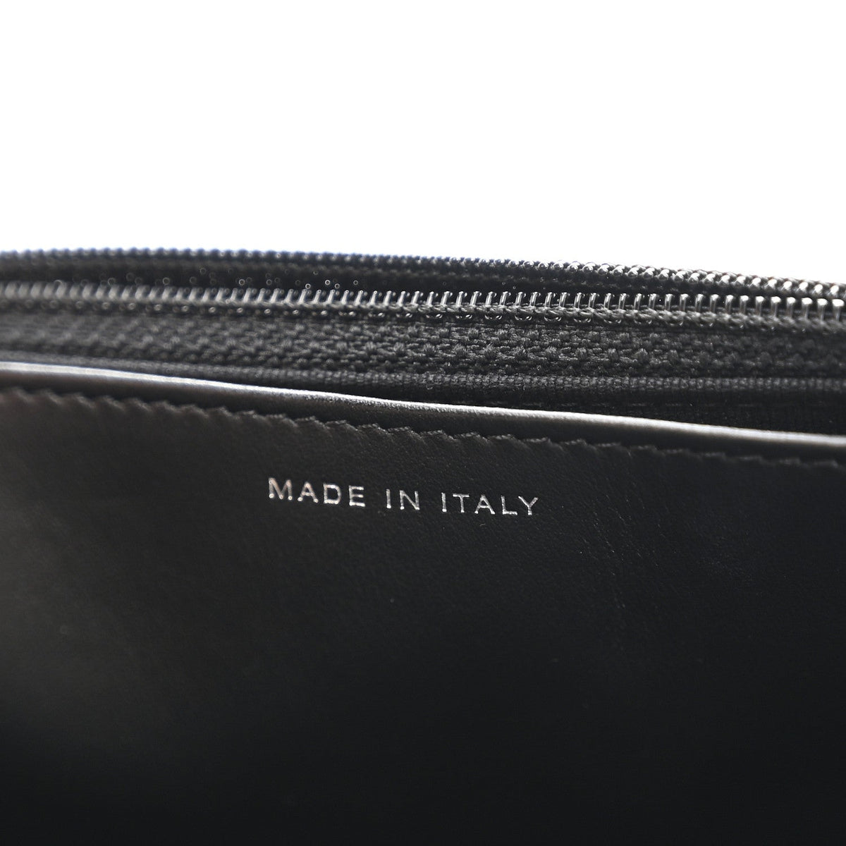 Caviar Quilted Boy Wallet On Chain WOC Black