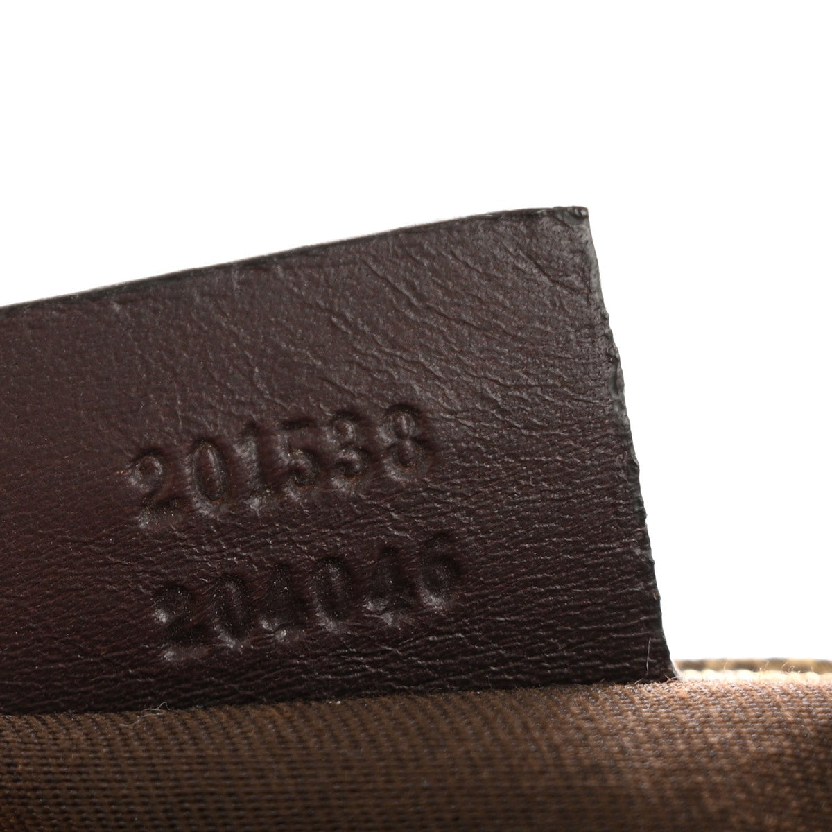 GG Supreme Monogram Small Flat Messenger Bag Dark Brown