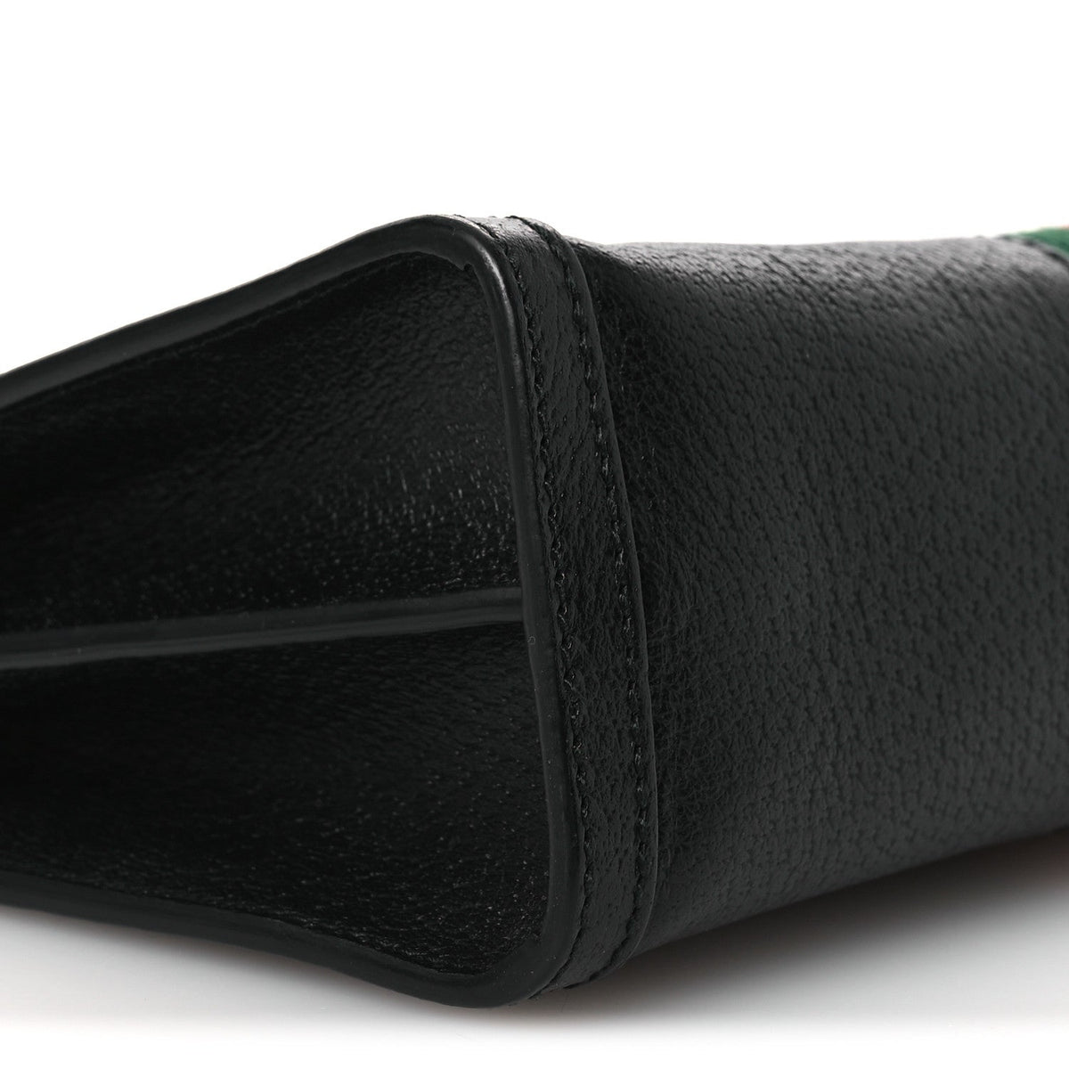 Calfskin GG Web Small Ophidia Chain Shoulder Bag Black