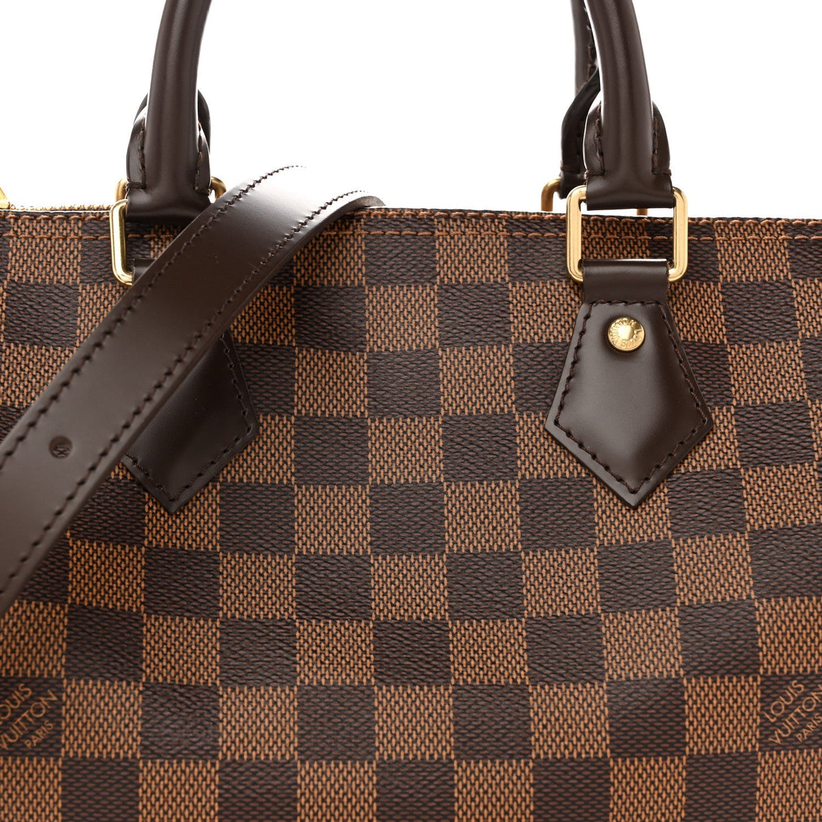 Damier Ebene Speedy Bandouliere 25